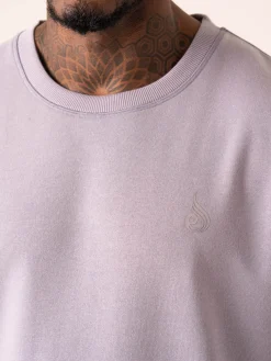 Throwback Oversized Fleece T-Shirt