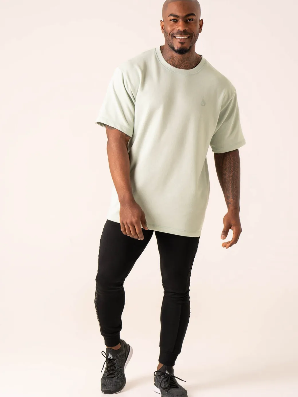 Throwback Oversized Fleece T-Shirt