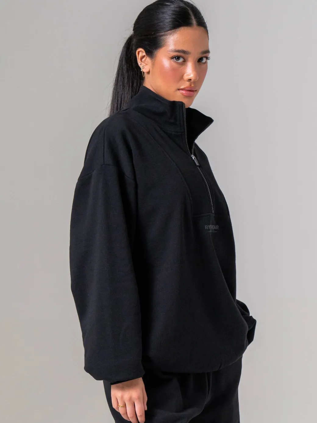 Unisex Fleece Half Zip
