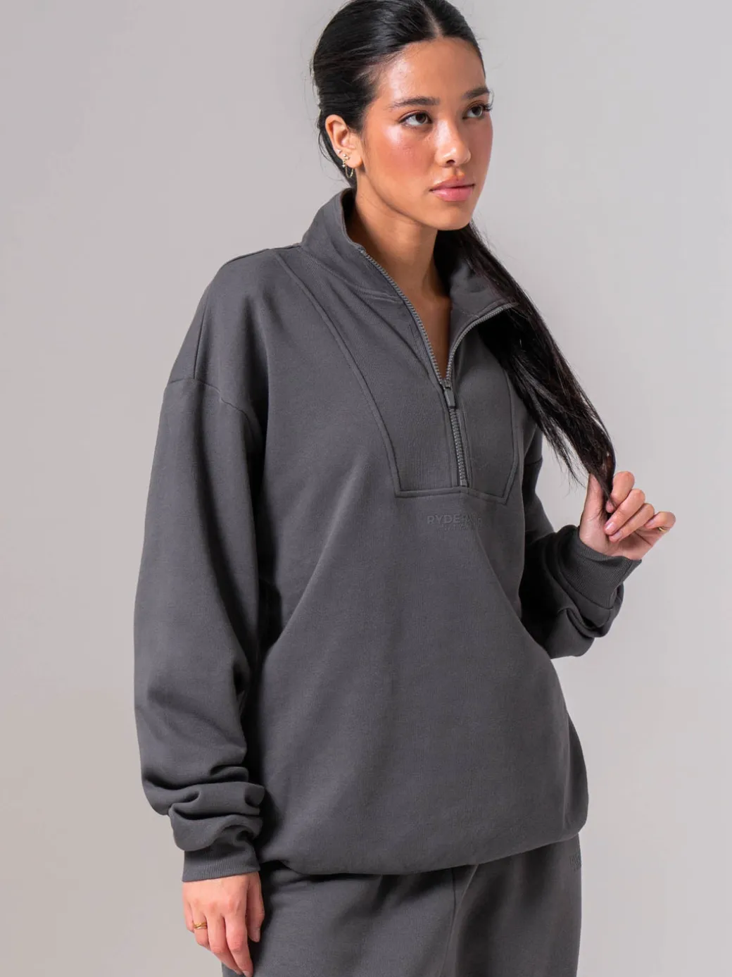 Unisex Fleece Half Zip