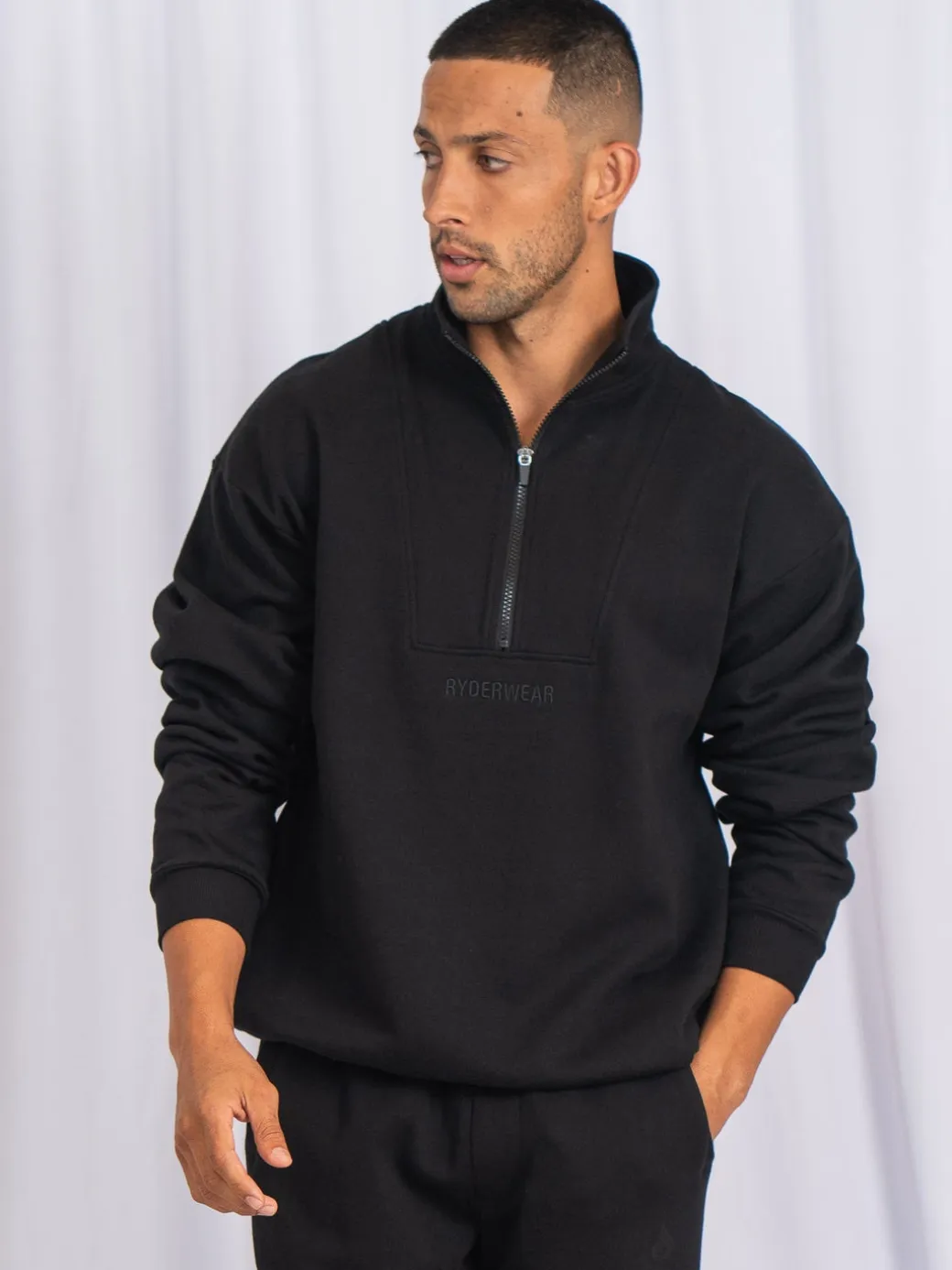 Unisex Half Zip Jumper