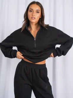 Unisex Half Zip Jumper