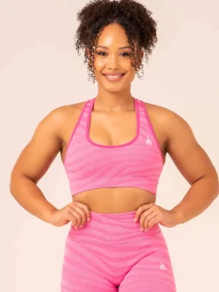 Zebra Seamless Sports Bra